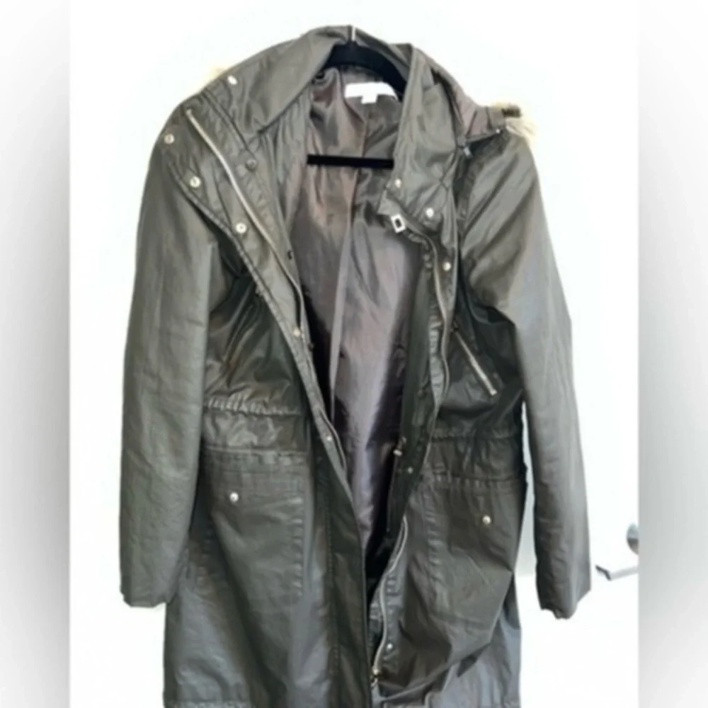New York & Company Faux Fur Coat
